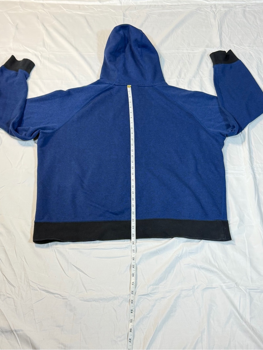 Nike Sportswear Colorblock Pullover Hoodie Blue Heather Gold Badge Tag Men\'s XL - Picture 10 of 10